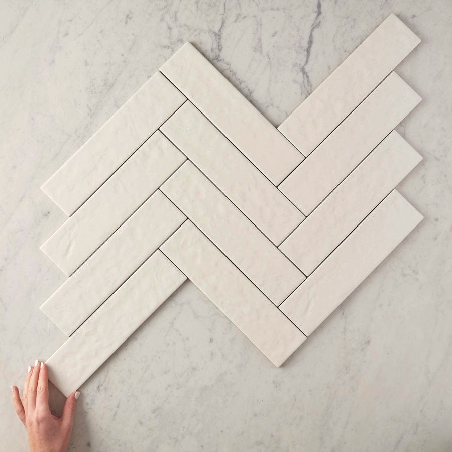Premium White Matte Subway Tile - Classic 3x6 Ceramic Wall Tile for Kitchen Backsplash, Bathroom & Shower - Easy to Clean & Durable for Home Renovation
