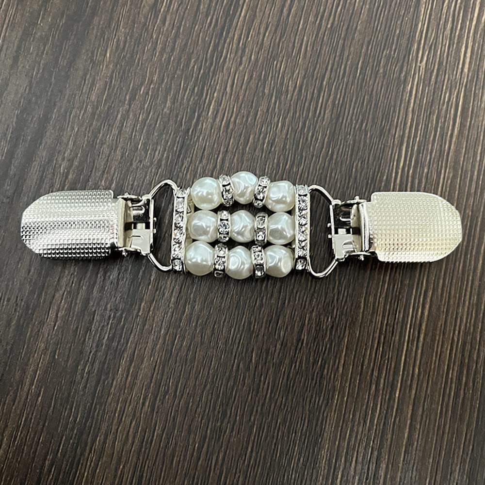 Antique Shawl Clips 2pcs - Cardigan & Sweater Clips for Women - Perfect for Layering Outfits