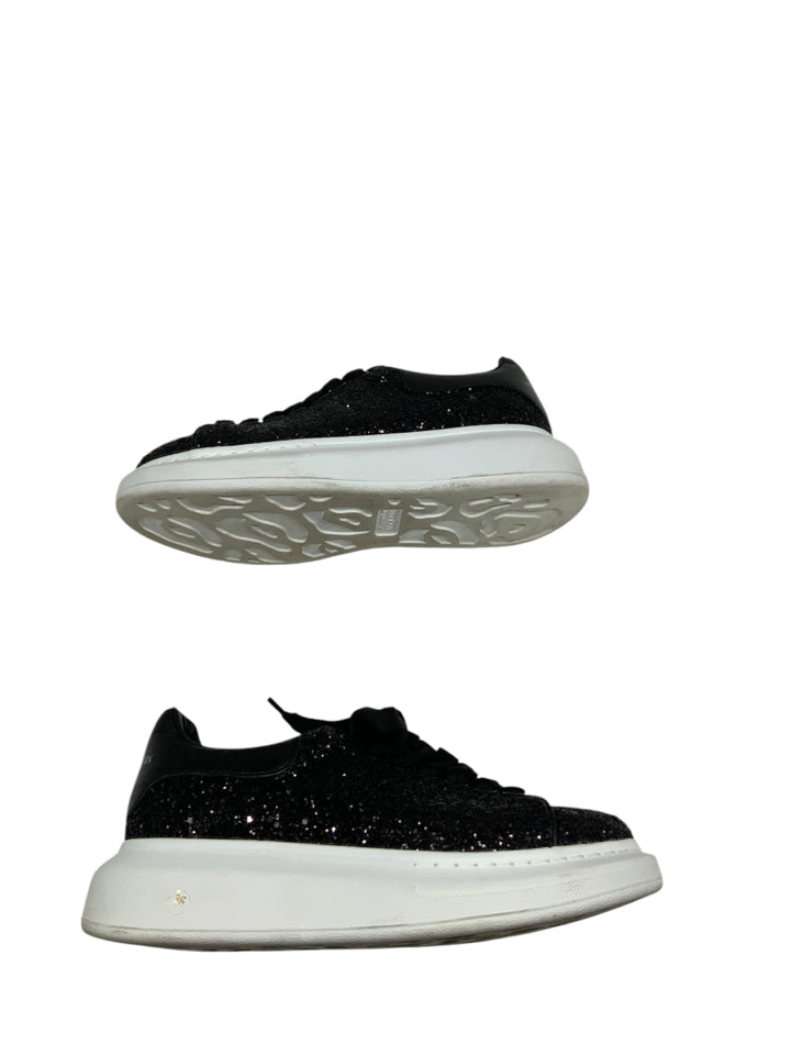 Alexander McQueen Women's Glitter Leather Sneakers - Size 36 (US 6) | Luxury Fashion Shoes for Parties, Weddings & Night Out
