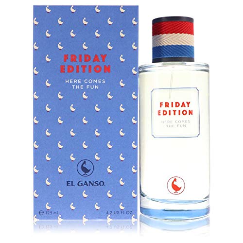 4.2 oz Eau de Toilette Spray - Friday Edition Cologne for Men | Fresh & Masculine Fragrance | Perfect for Date Nights & Special Occasions