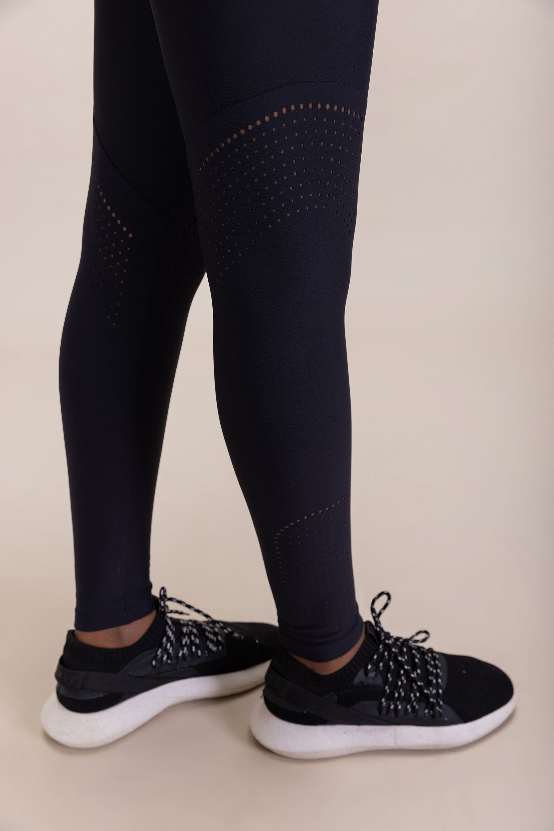 Aero Balance High Waist Yoga Leggings for Women - Breathable Workout Pants for Running, Gym & Fitness - Comfortable Tummy Control Activewear for Yoga & Pilates