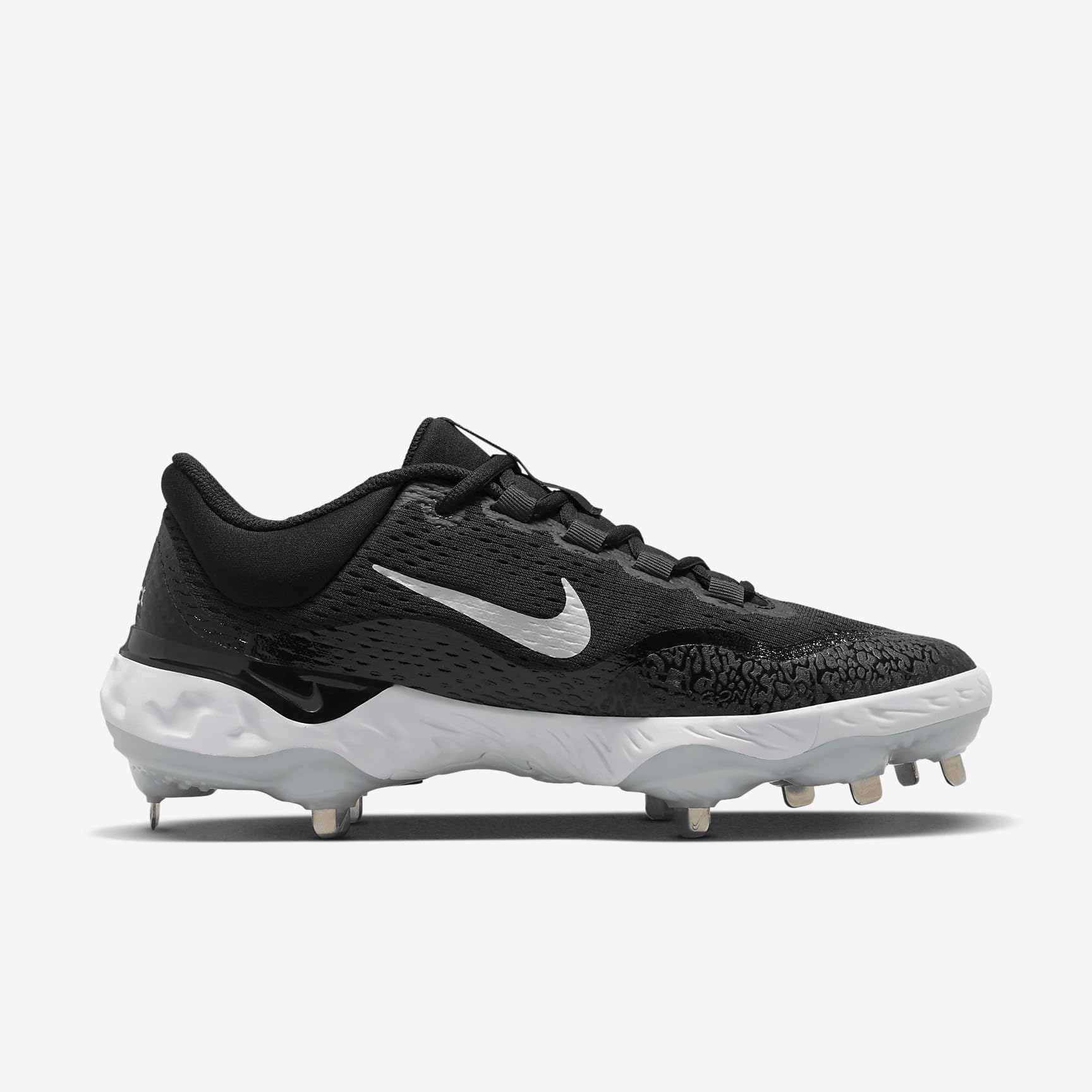 Nike Men's Alpha Huarache Elite 4 Baseball Cleats - Metal Spikes for Enhanced Traction - DJ6521 - Perfect for Baseball Games, Training, and Field Sports