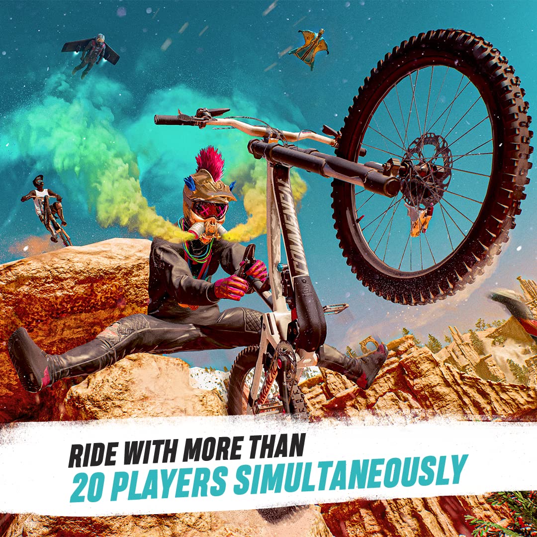 Riders Republic (PS5) - Extreme Sports Video Game for PlayStation 5 | Open World Multiplayer Adventure | Perfect for Mountain Biking, Skiing & Wingsuit Flying