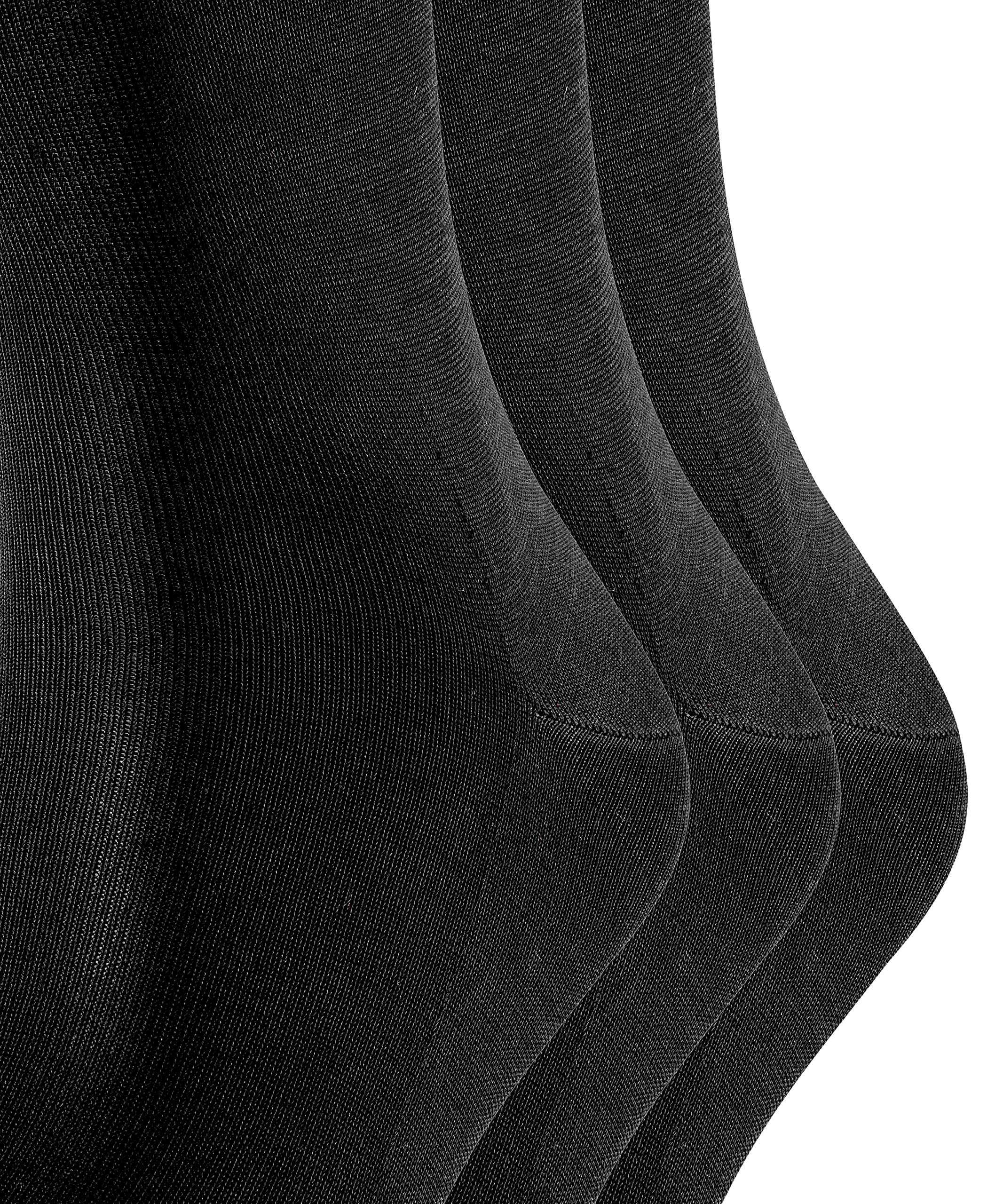 FALKE Men's Tiago Cotton Dress Socks - 3 Pairs Pack, Comfortable & Breathable Formal Socks for Business, Office & Special Occasions