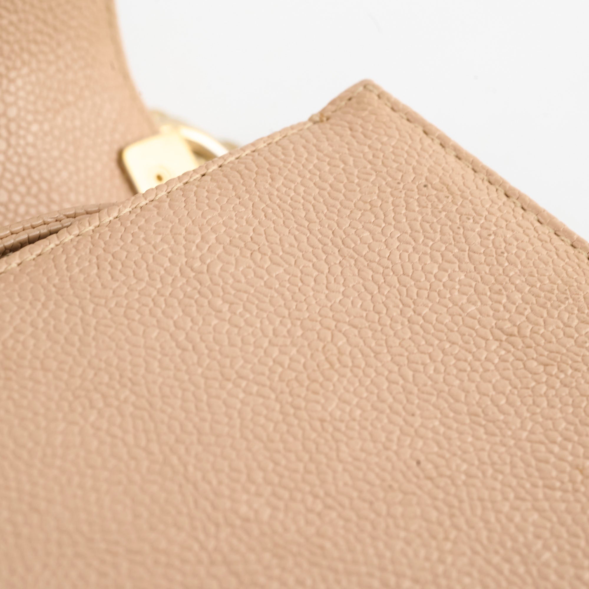 Chanel Small Boy Bag in Caviar Leather Beige - Luxury Designer Handbag for Women, Perfect for Parties & Evening Events