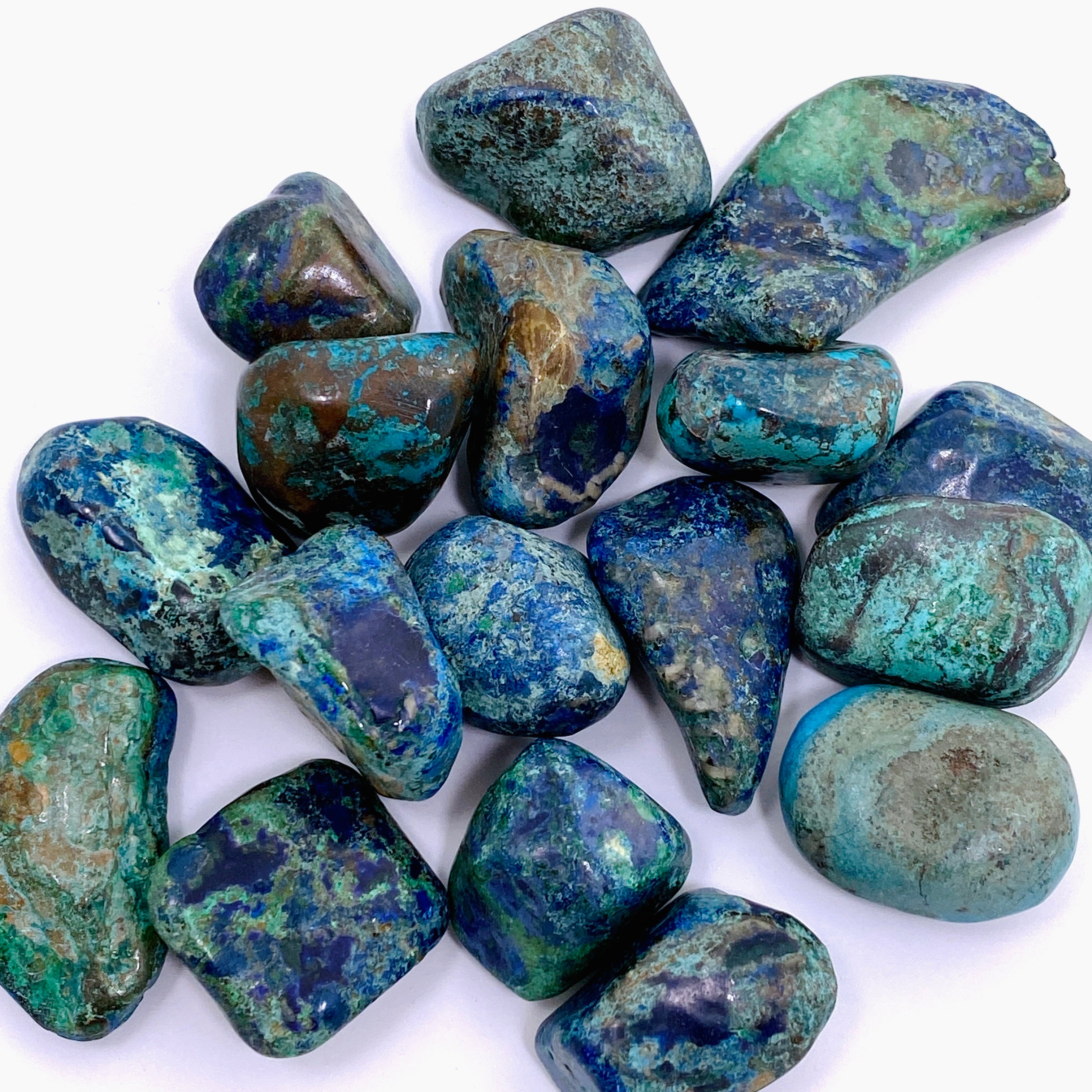 Shattuckite Tumbled Stone - Natural Healing Crystal (20g) for Meditation, Chakra Balancing & Energy Work - Perfect for Home Decor, Jewelry Making & Spiritual Practices