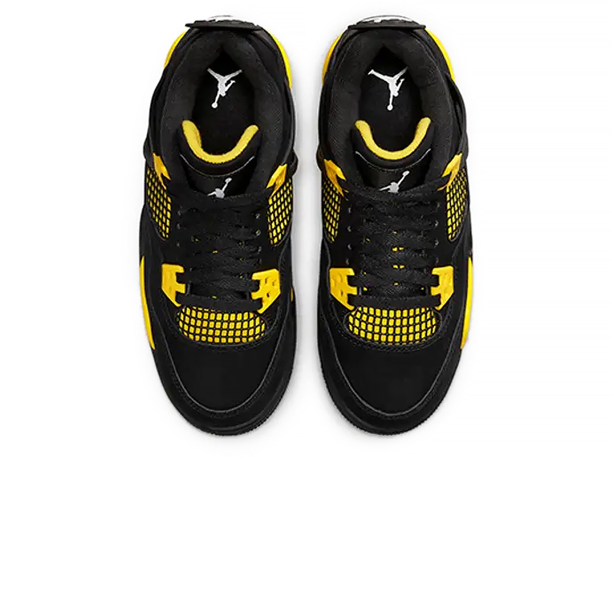 Air Jordan 4 Retro Thunder GS Sneakers 2023 - Kids' Basketball Shoes for Boys & Girls - Perfect for Sports, Casual Wear & Sneaker Collection