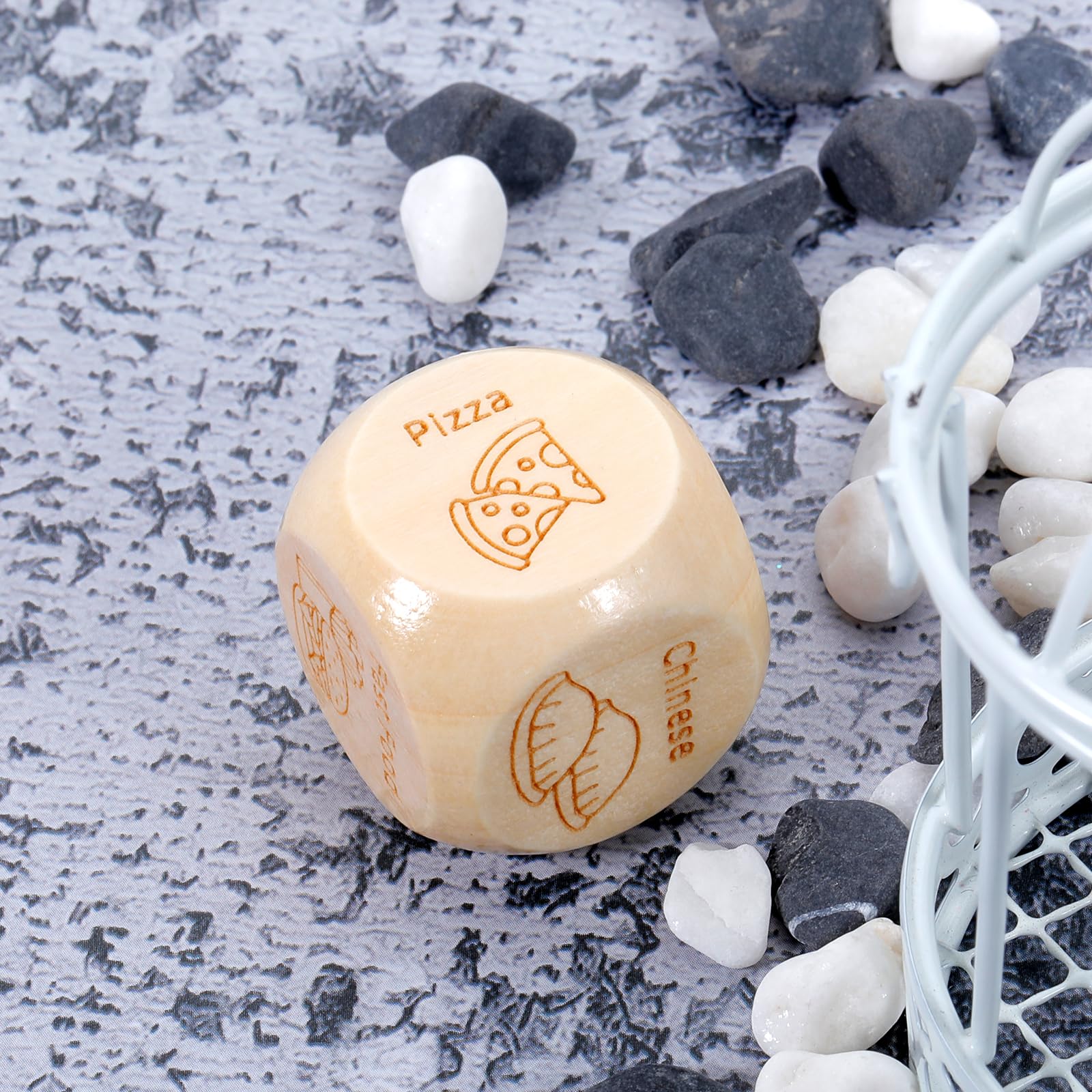 Easter Gifts for Adults - Thoughtful Easter Basket Stuffers for Women, Men, Couples | Fun Food Dice Game for Date Night Ideas | Perfect Anniversary & Wedding Gifts for Him, Her, Boyfriend, Girlfriend, Husband, Wife | Great for Easter Celebrations, Romantic Evenings & Special Occasions