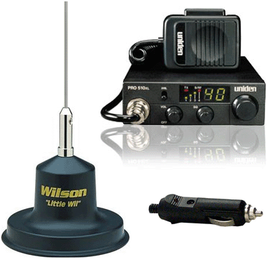 Uniden Pro 510 XL CB Radio for Cars & SUVs - Long Range Communication, Weather Alerts, Emergency Use - Perfect for Truckers, Road Trips & Off-Road Adventures