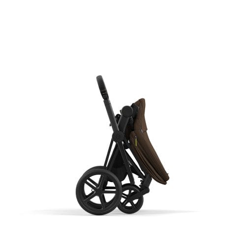 Cybex Priam 4 Complete Stroller in Matte Black - Premium Baby Stroller with All-Wheel Suspension | Perfect for City Walks, Travel & Everyday Use