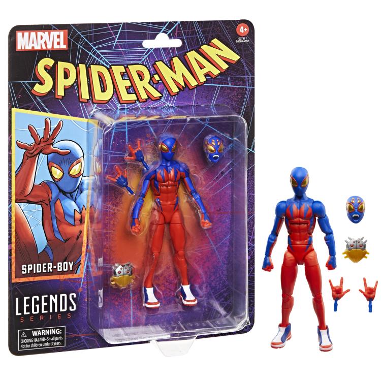 Spider-Man Marvel Legends Retro Collection 6-Inch Action Figure - Classic Comic Book Design - Collectible Toy for Display & Play