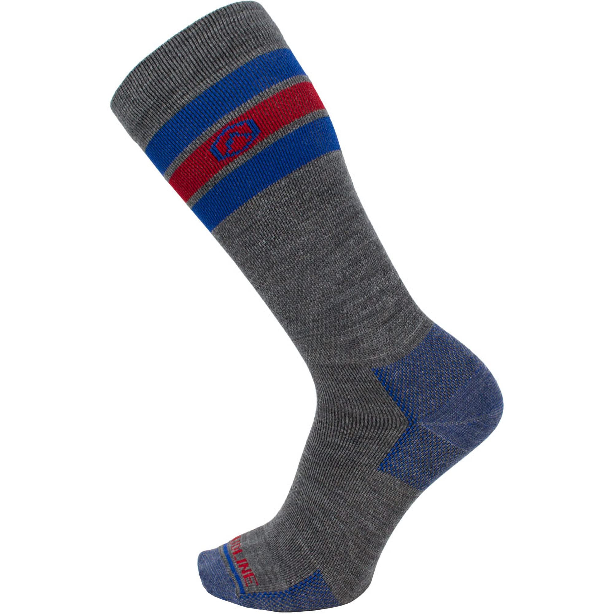 CloudLine Men’s & Women’s Merino Wool Compression Socks - Graduated Support, Ultralight & Moisture Wicking - Made in USA - 1 Pair - Perfect for Running, Hiking & Travel