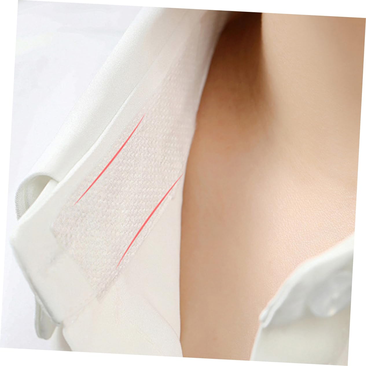 Sweat Absorbing Collar Pads for Men & Women - Invisible Under Collar Sweat Stain Protectors - Ideal for Work, Gym & Formal Events
