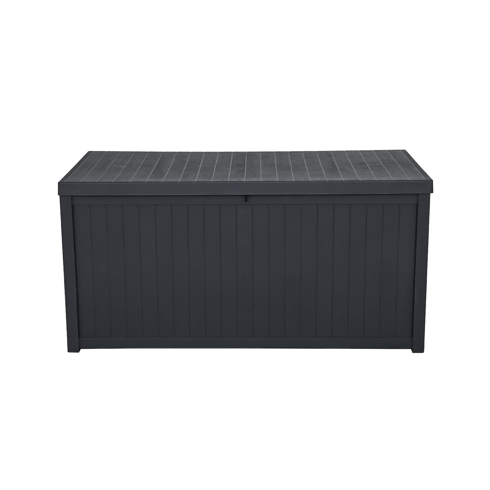 430L Outdoor Storage Box - Waterproof Deck Chest for Garden Tools, Toys & Cushions - Patio & Backyard Use