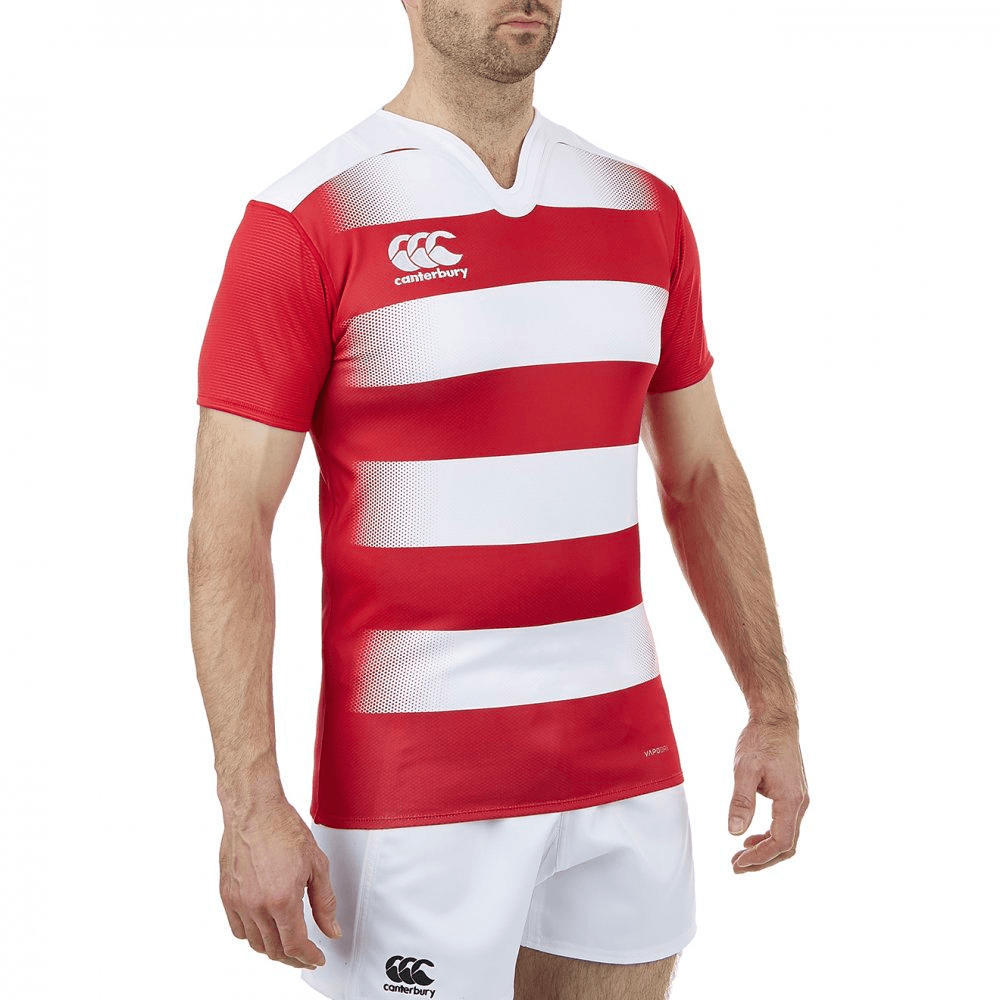 CCC Vapodri Challenge Hooped Rugby Jersey - Breathable & Moisture-Wicking Rugby Shirt for Men - Perfect for Rugby Matches, Training & Sports Events