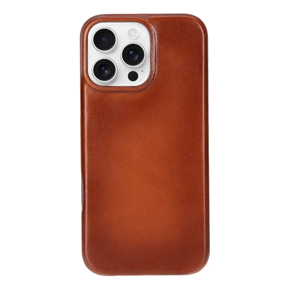 Premium Burnished Tan Leather iPhone 17 Pro Max Wallet Case - Luxury Protection with Card Slots | Perfect for Business Travel & Everyday Use