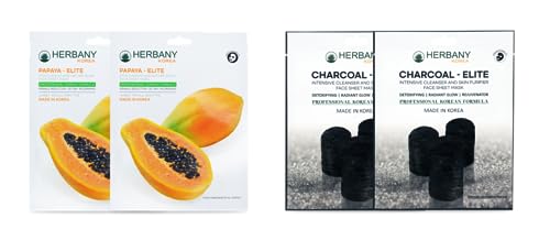 2 PAPAYA + 2 CHARCOAL
