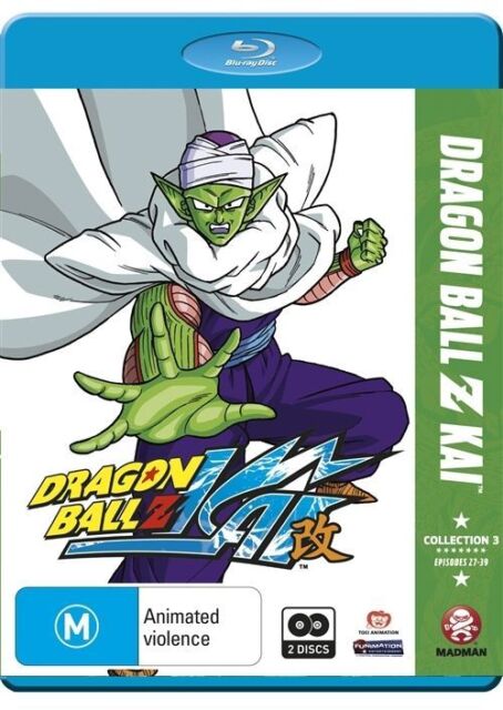 Dragon Ball Z Kai Collection 3 Blu-ray | Complete Season Set | Anime Action Series for Fans & Collectors | Perfect for Home Entertainment & Gift Giving