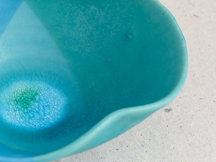 Koichi Iinuma Rinka Bowl - Handcrafted Ceramic Rice Bowl Set - Perfect for Japanese Cuisine, Sushi & Home Dining