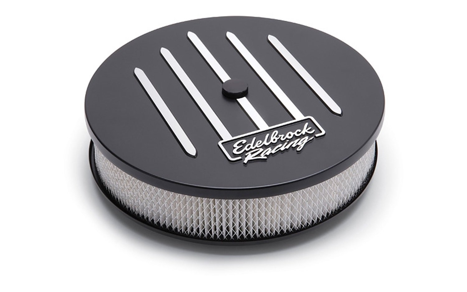 Edelbrock 41663 High Performance Air Cleaner - Universal Fit for Cars & Trucks - Multi-Finish Style - Perfect for Street Rods, Muscle Cars & Off-Road Vehicles