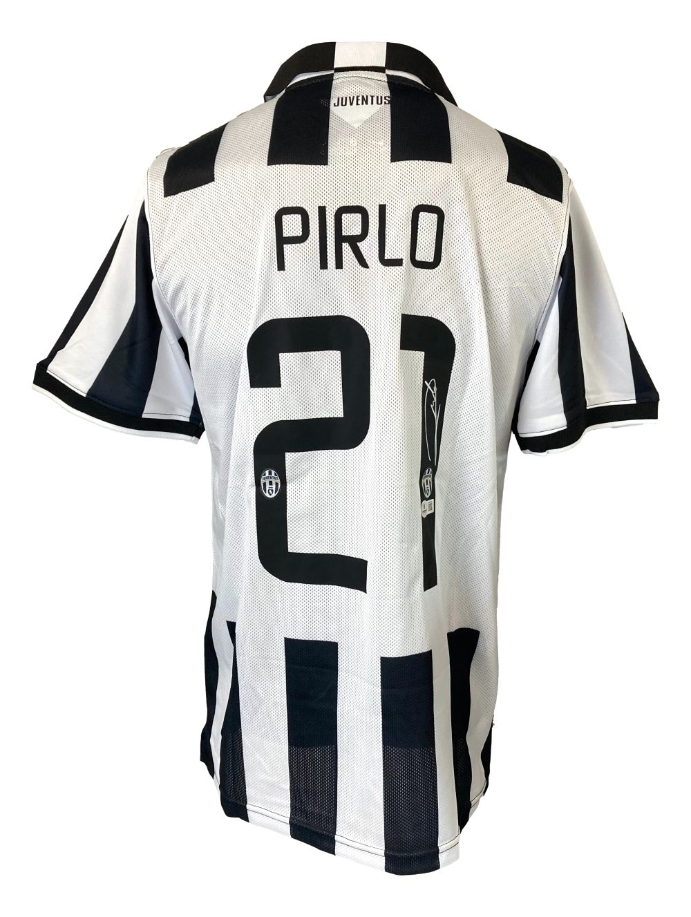 Andrea Pirlo Autographed Juventus Nike Soccer Jersey - Authentic Signed Football Shirt - Perfect for Collectors, Fans & Memorabilia Enthusiasts
