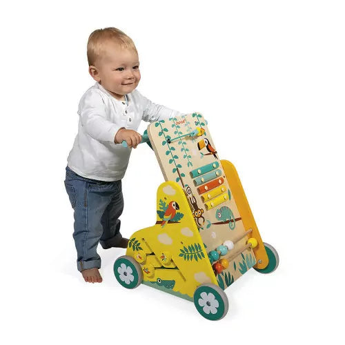 Tropik Multi-Activity Baby Walker with Lights & Sounds - Interactive Learning Toy for Toddlers - Perfect for Indoor Play & Early Development