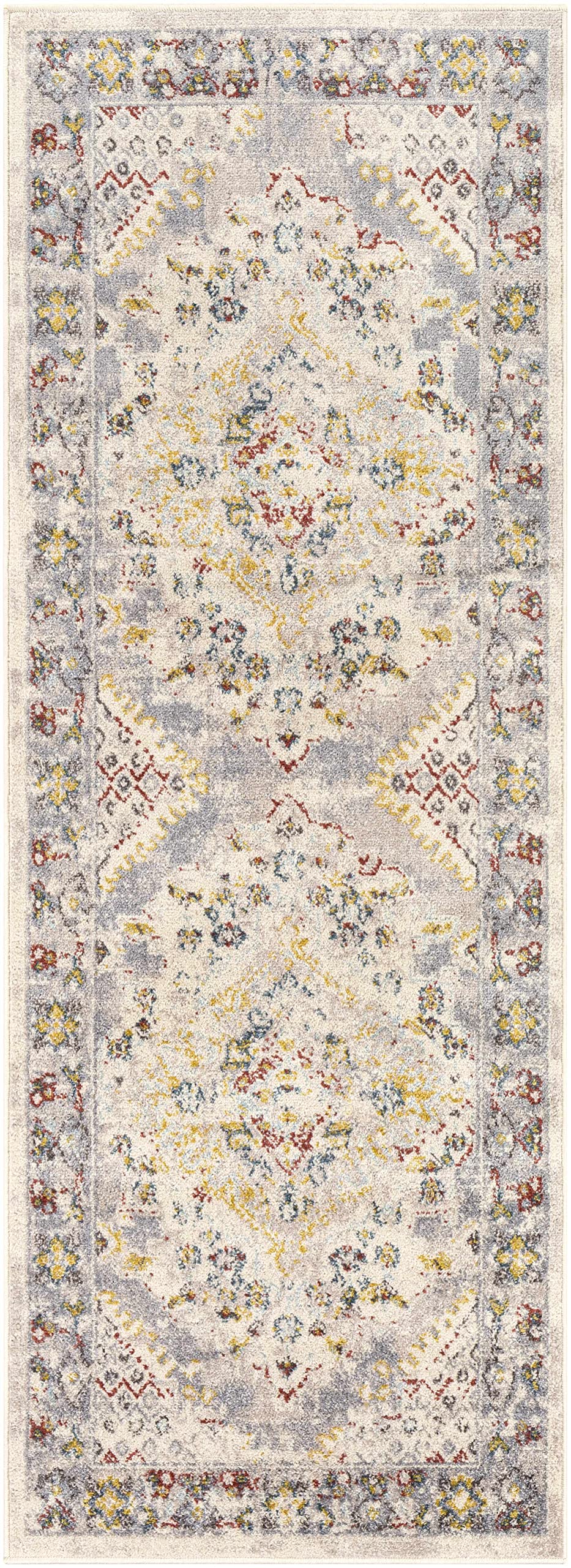 Hauteloom Newkirk Traditional Round Area Rug 6'7