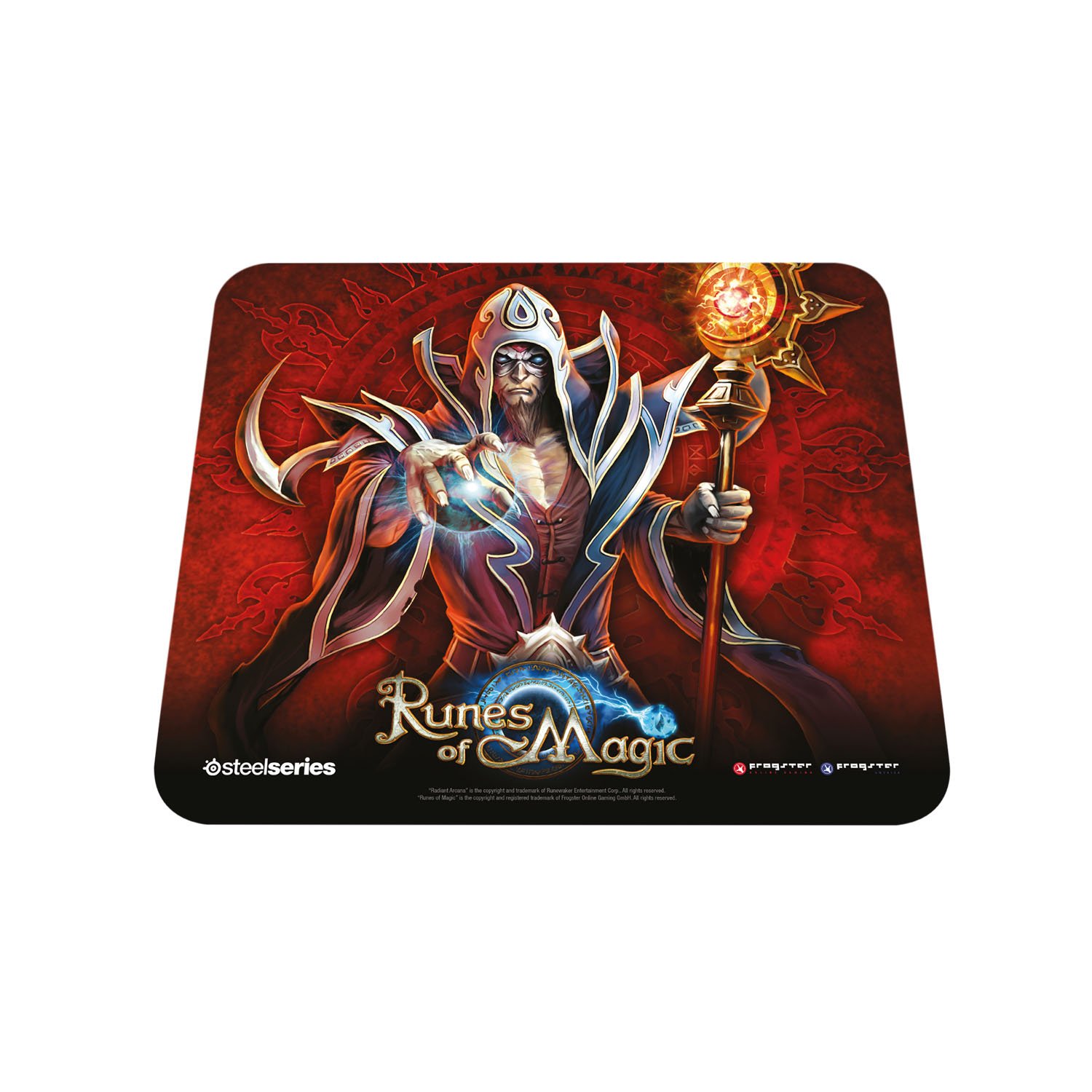 SteelSeries QcK Gaming Mouse Pad - Runes of Magic Edition | Large Non-Slip Surface for PC & Console Gaming | Perfect for FPS, MOBA & RPG Games