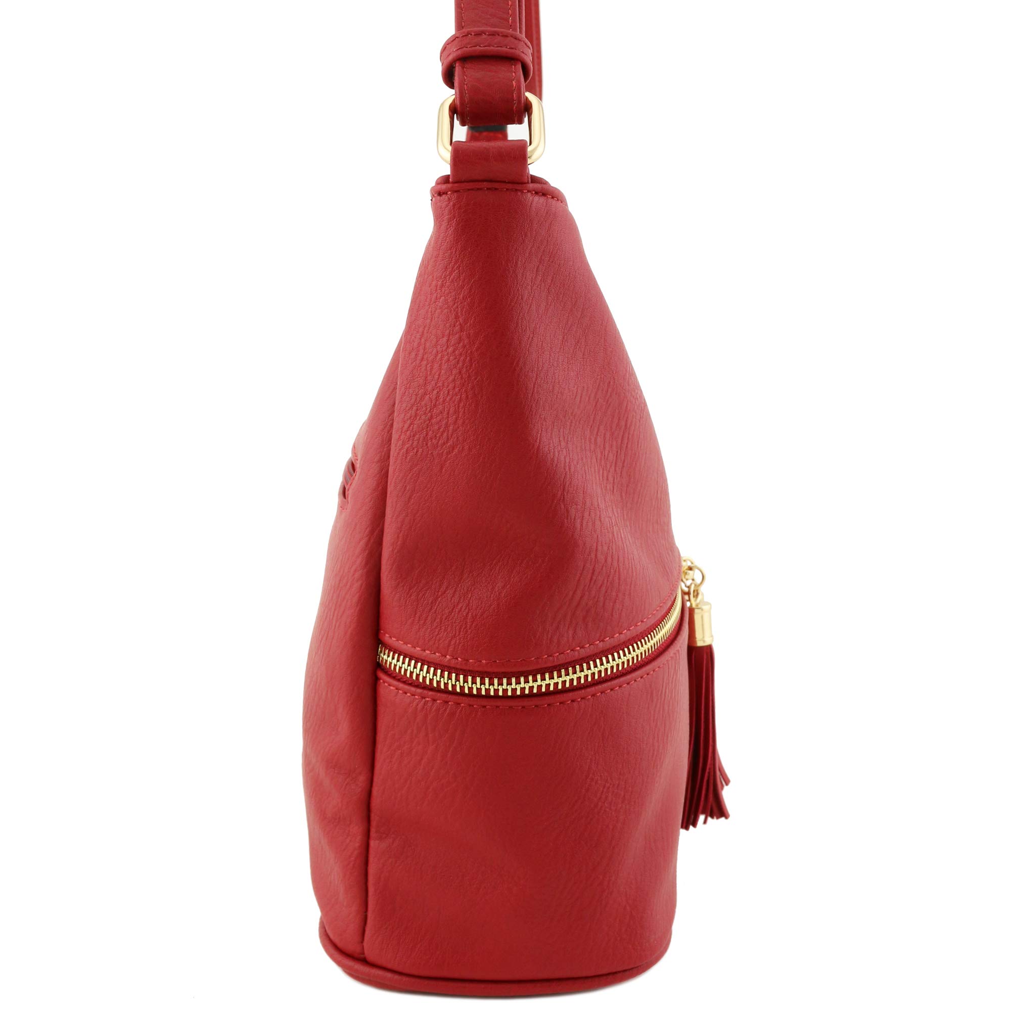 Stylish Lightweight Tassel Zipper Bucket Crossbody Bag for Women | Fashionable Shoulder Purse | Perfect for Travel, Shopping & Everyday Use