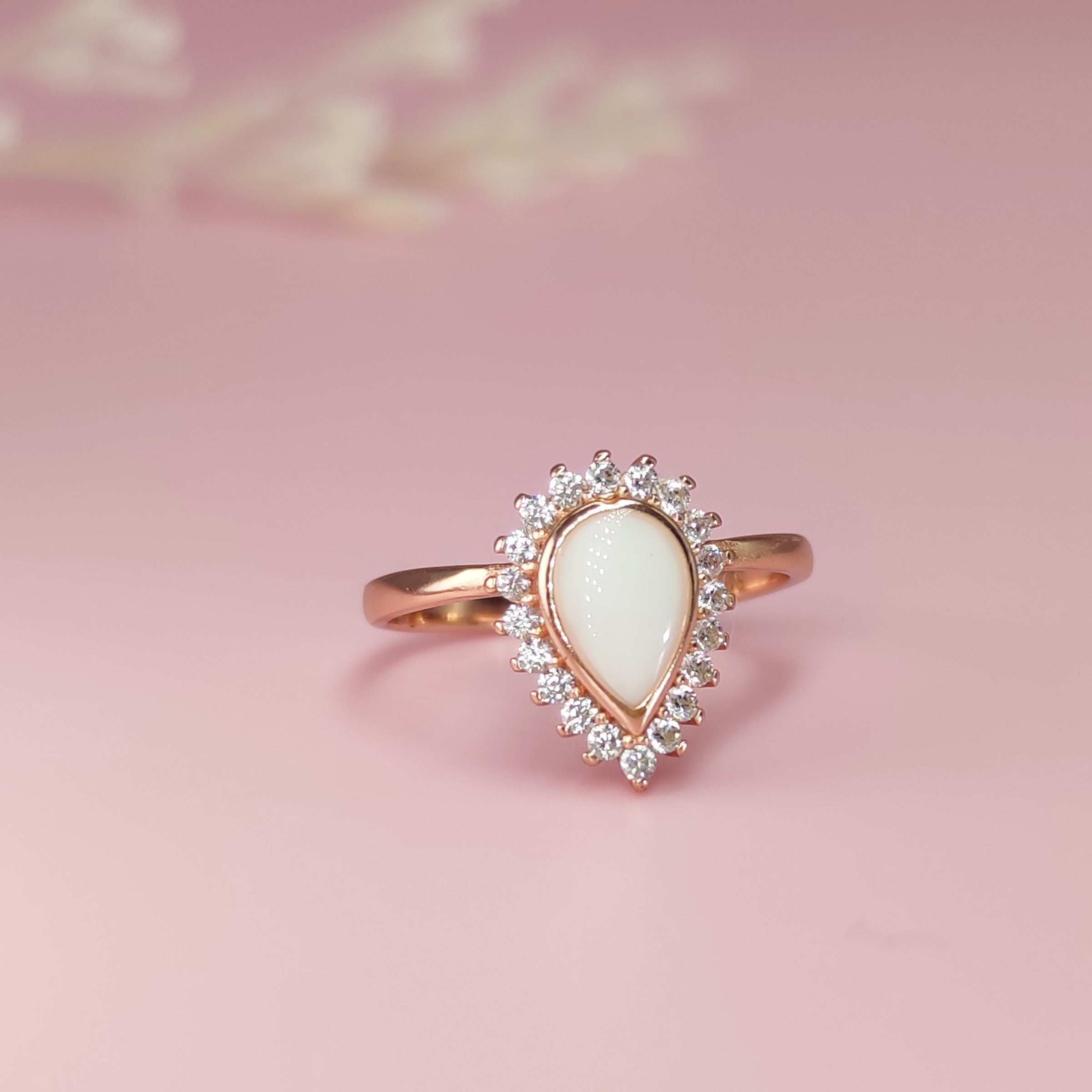 Nurturing Drop Breastmilk Ring - 925 Sterling Silver Nursing Jewelry for Breastfeeding Moms - Perfect for Mother's Day, Baby Shower Gifts & Everyday Wear