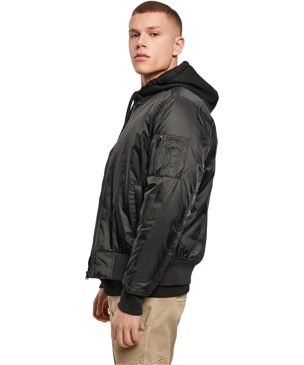 Men's Stylish Bomber Jacket - Lightweight & Water-Resistant Outerwear for Casual & Streetwear Fashion | Perfect for Everyday Wear, Travel & Outdoor Activities