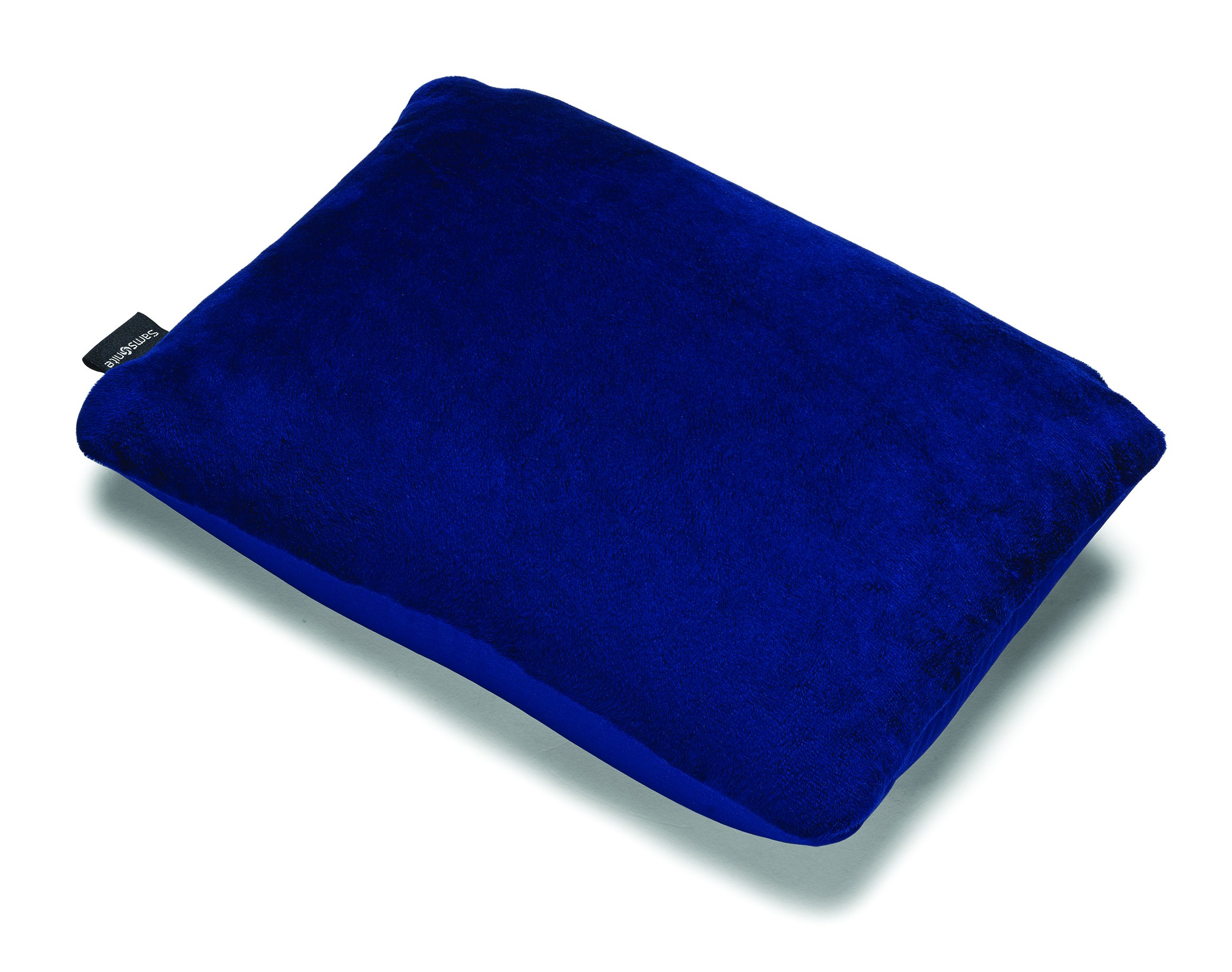 Samsonite 2-in-1 Magic Travel Pillow for Neck Support - Navy Blue Comfort Pillow for Airplane, Car & Office Use - One Size Fits All