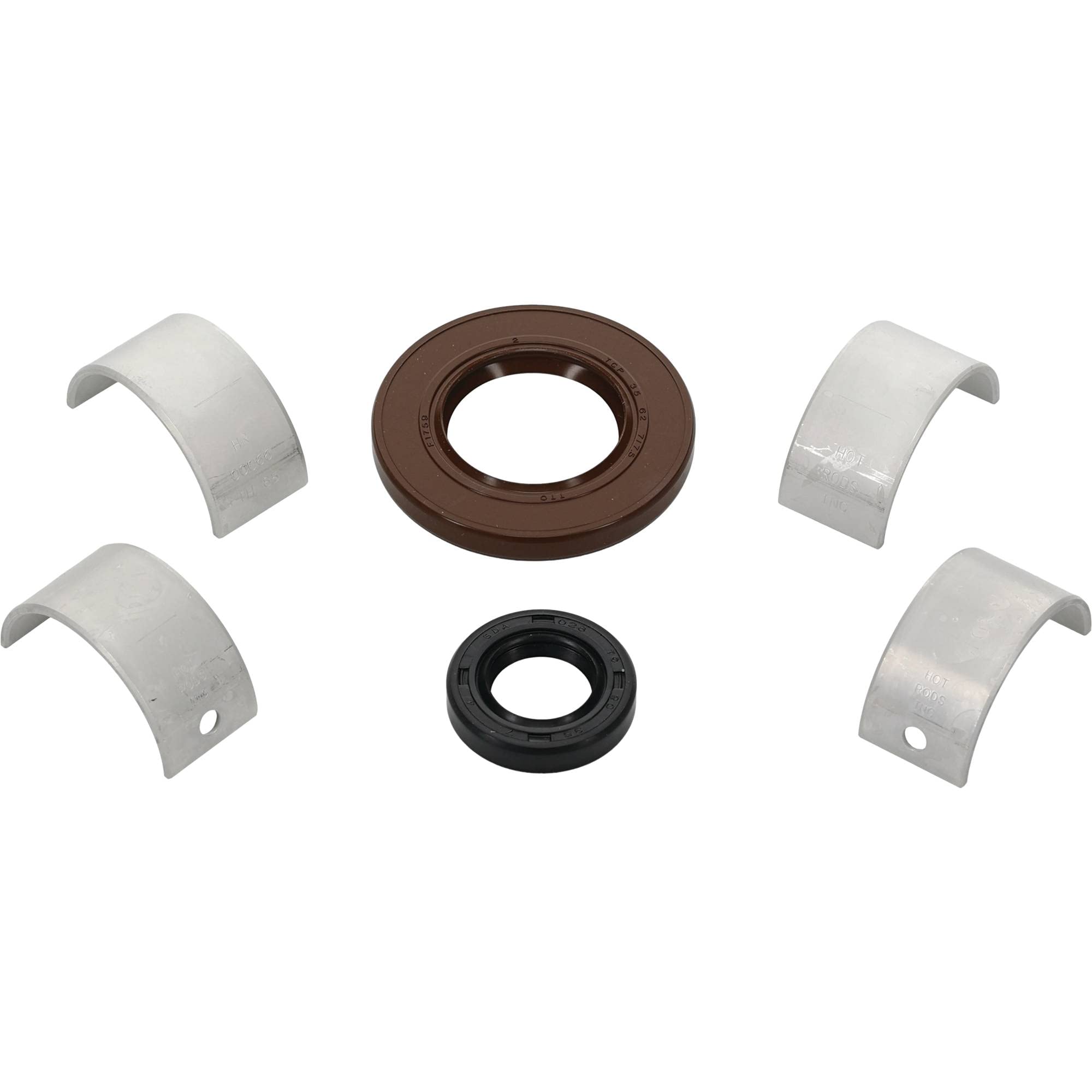 HOT RODS HR00101 Main Bearing & Seal Kit - High Performance Engine Rebuild Kit for Dirt Bikes, ATVs & Motorcycles - Perfect for Racing & Off-Road Use