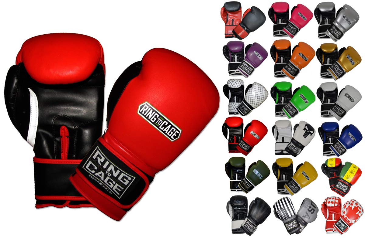 Premium Stand-Up Boxing Gloves for Gym Training - Professional Quality Punching Bag Gloves for Boxing, MMA, Kickboxing & Fitness Workouts - Ideal for Home Gym, Boxing Classes & Heavy Bag Training