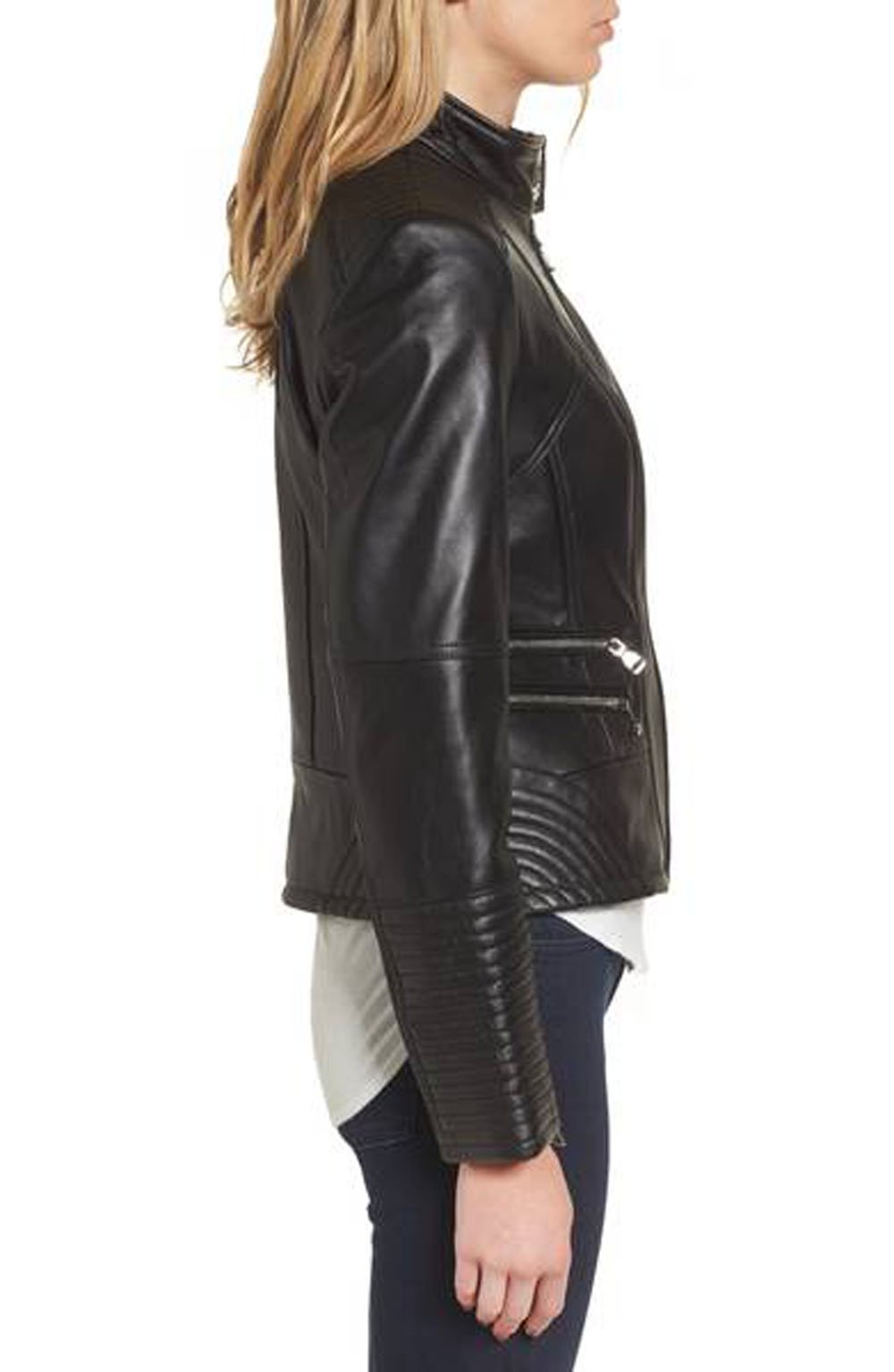Premium Genuine Lambskin Leather Jacket for Women - Fashionable Motorcycle Biker Jacket with Zipper Closure | Ideal for Riding, Casual Wear, Night Out & Everyday Fashion | Perfect Gift for Bikers & Fashion Lovers