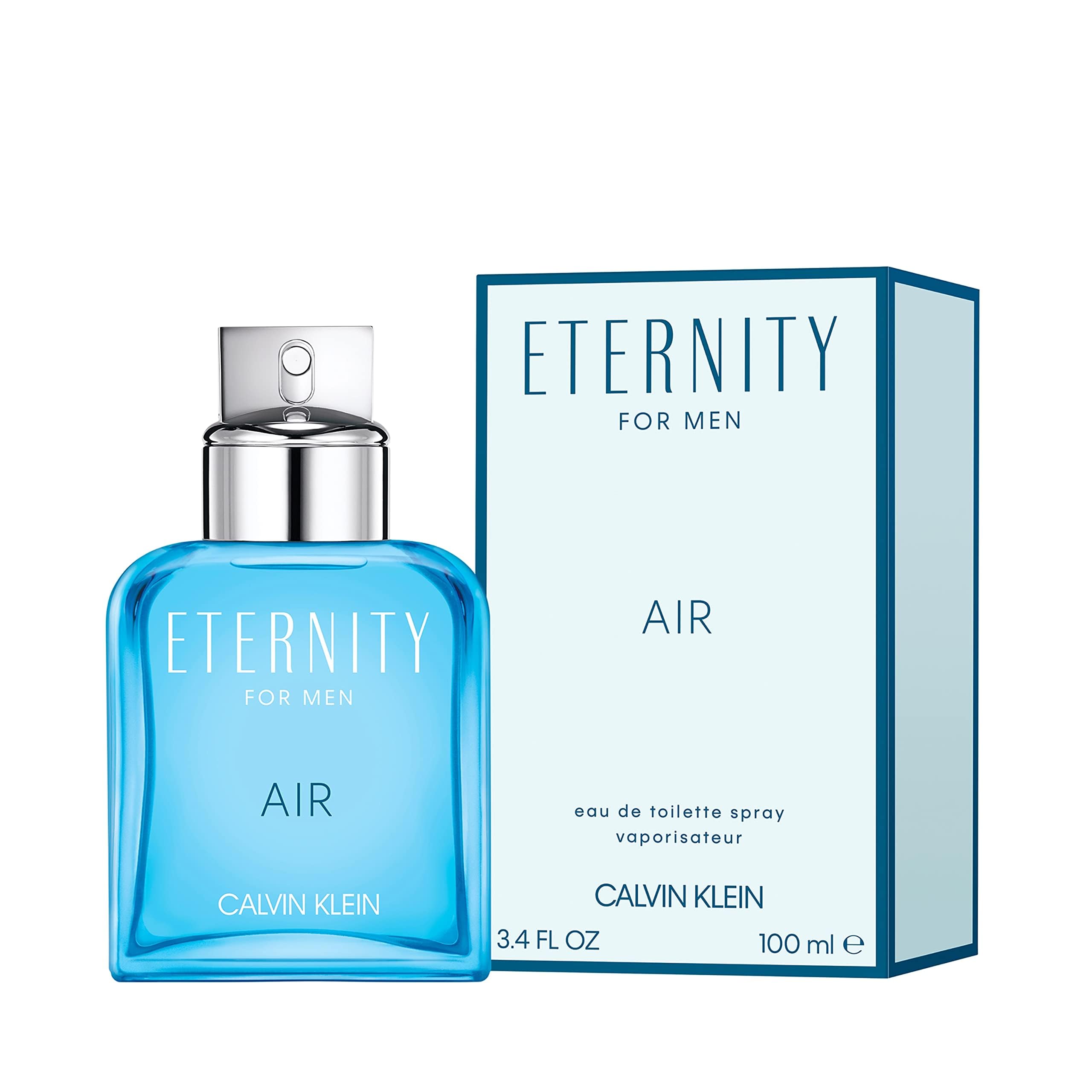 Calvin Klein Eternity Air Eau de Toilette for Men - Fresh Aromatic Cologne with Mandarin, Lavender, Patchouli & Sea Moss Notes - Long Lasting Luxury Fragrance - Perfect for Daily Wear, Office & Special Occasions