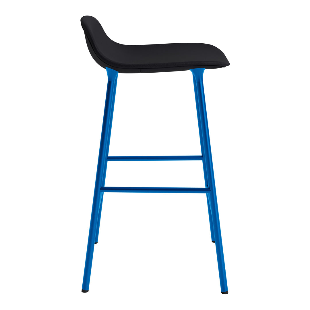 Modern Form Counter Stool with Sturdy Metal Legs & Comfortable Upholstered Seat - Perfect for Kitchen Islands, Breakfast Bars & Home Decor