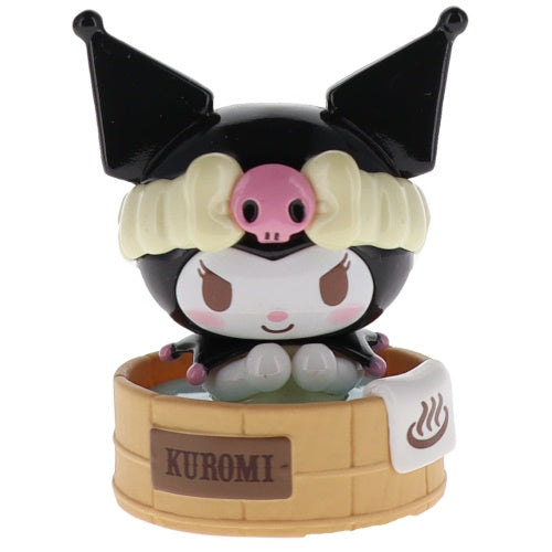 Sanrio Characters Hot Spring Series Mini Figure Set - 2 Inch Cute Kawaii Collectible Toys for Kids & Adults - Perfect for Display, Gifts, and Bath Time Fun