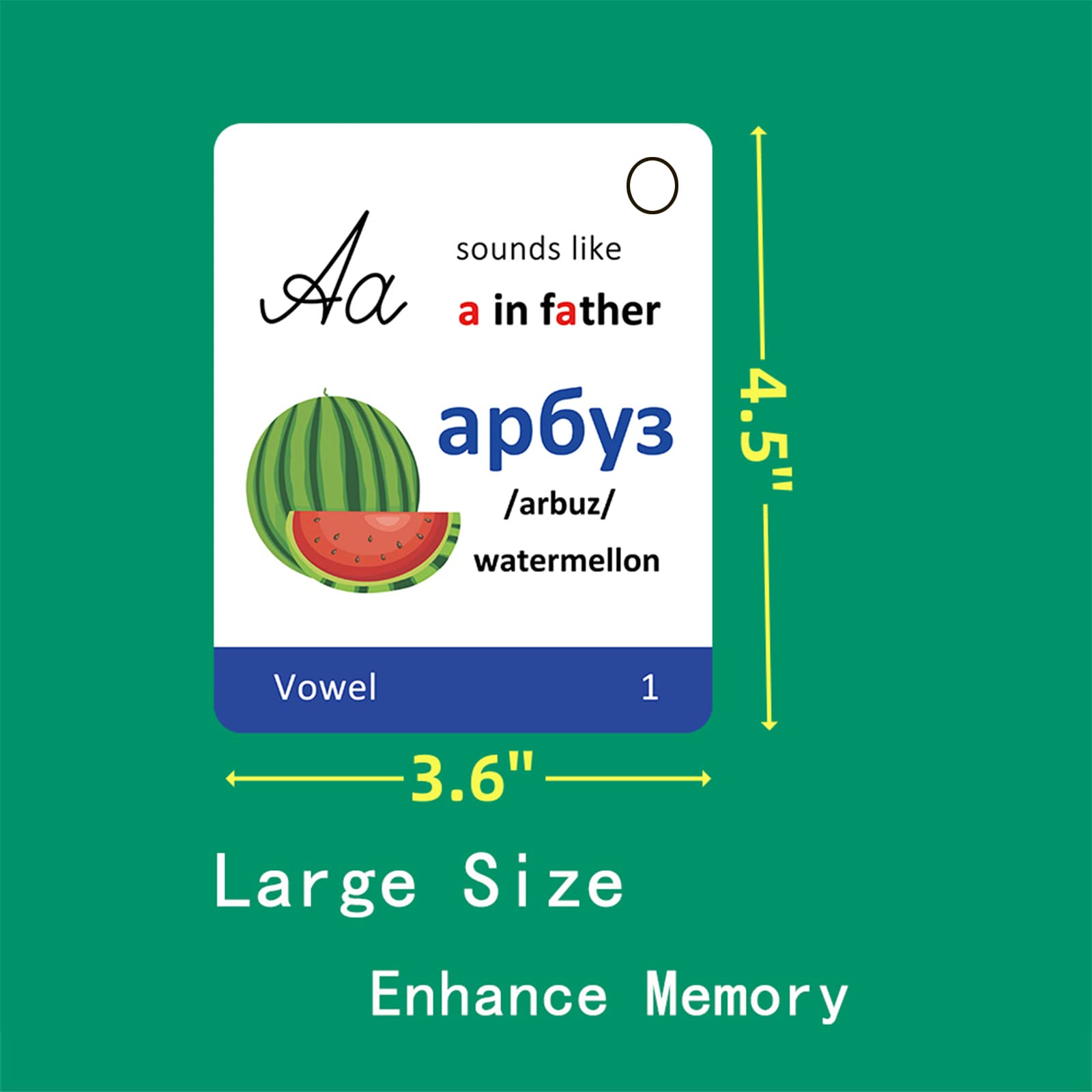 Russian Alphabet Flash Cards | Cyrillic Learning for Kids | Educational & Fun