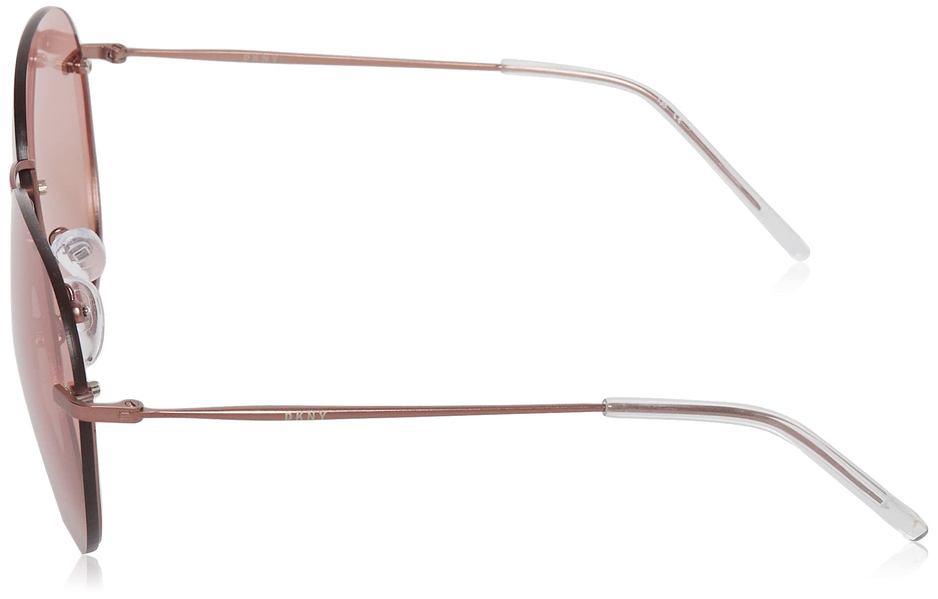 DKNY DK 101 S 608 Mauve Polarized Sunglasses for Women - UV Protection, Fashionable Cat Eye Frame - Perfect for Driving, Beach & Outdoor Activities