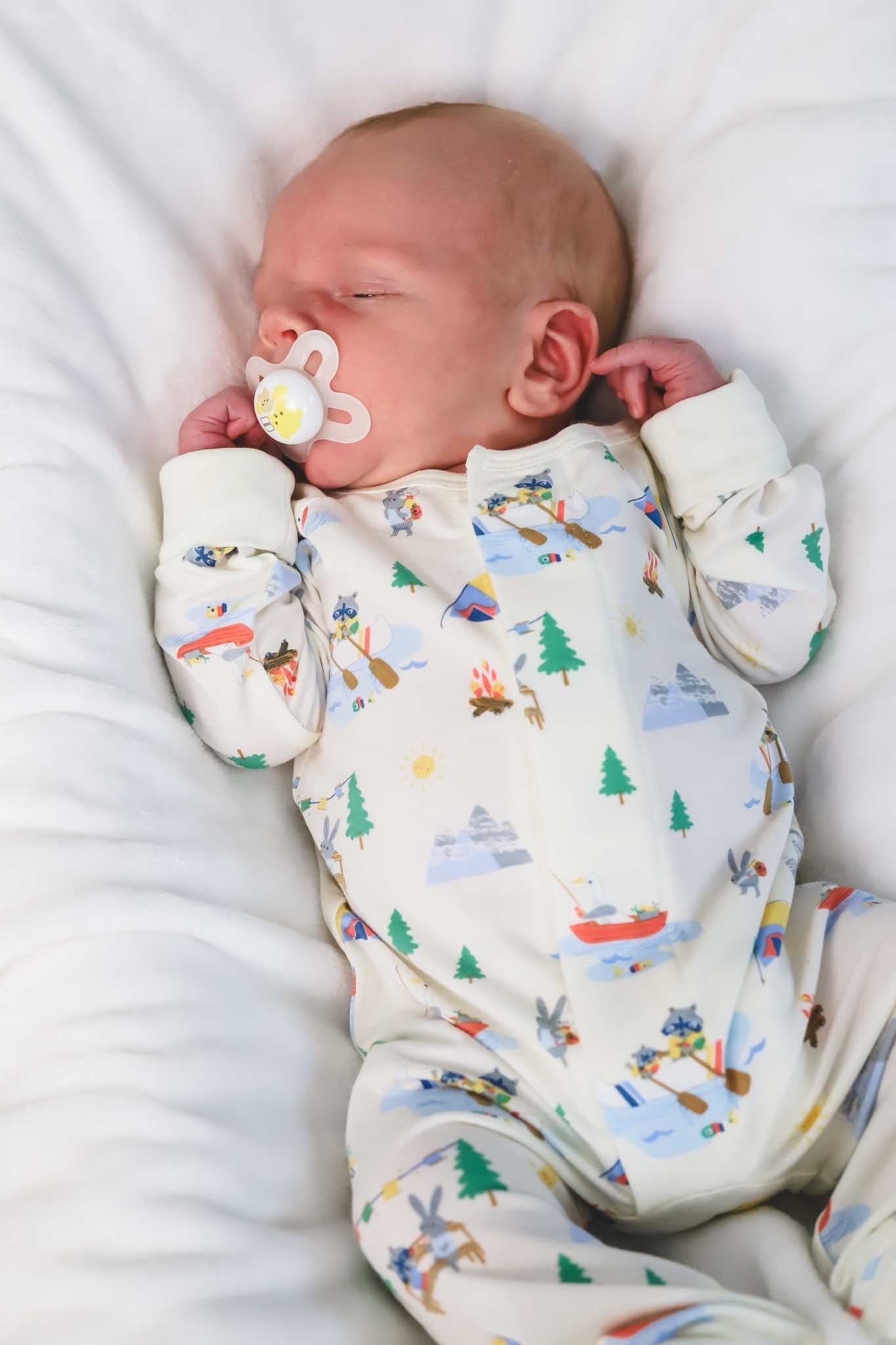 Magnetic Coverall for Baby - Lake You A Lot Unisex Infant Bib with Strong Magnets | Perfect for Feeding, Playtime & Messy Activities
