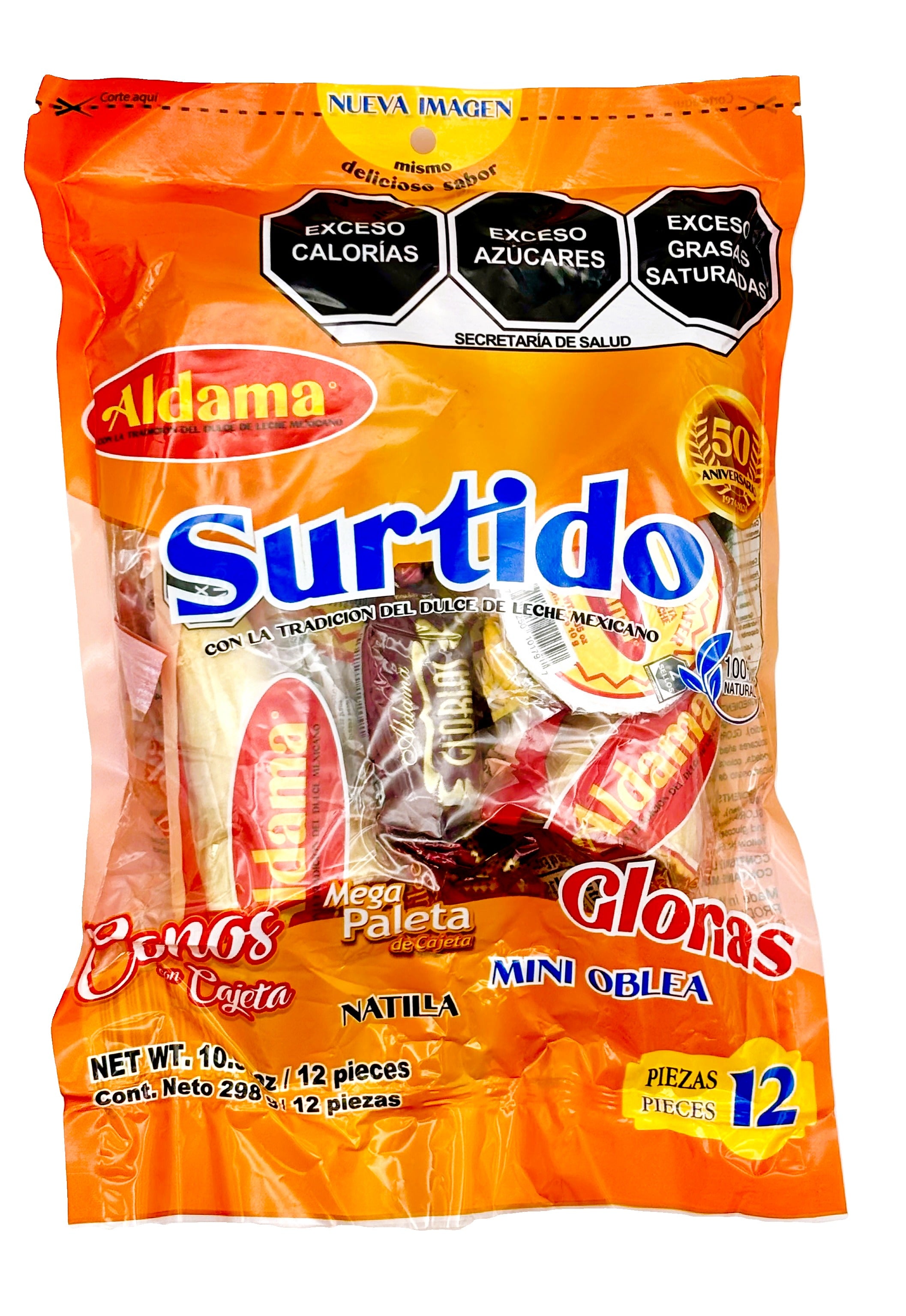 Aldama Assorted Candy Bag | 12 Count Bulk Pack - Perfect for Halloween Treats, Party Favors & Office Snacks