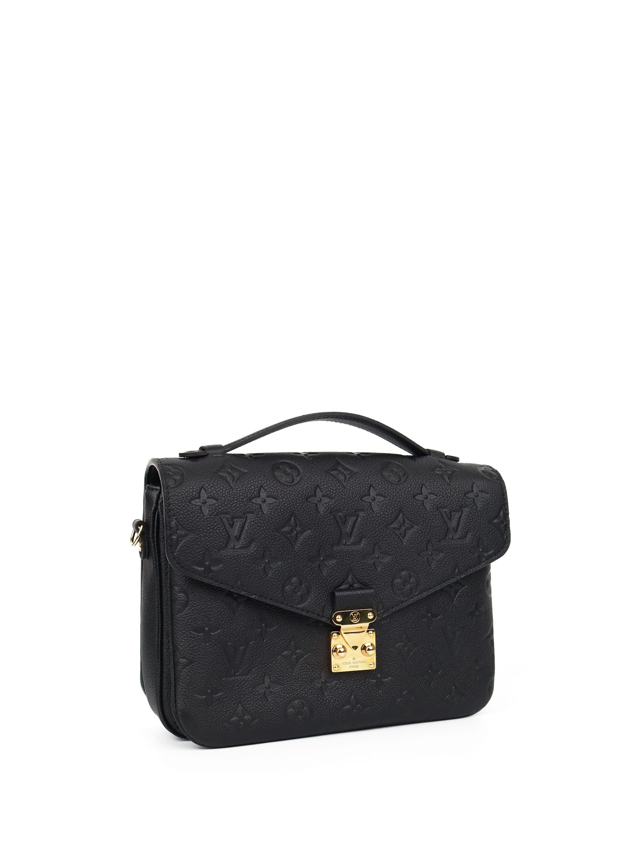 Authentic Louis Vuitton Black Pochette Metis Crossbody Bag - Luxury Handbag for Women, Perfect for Work, Travel & Evening Events