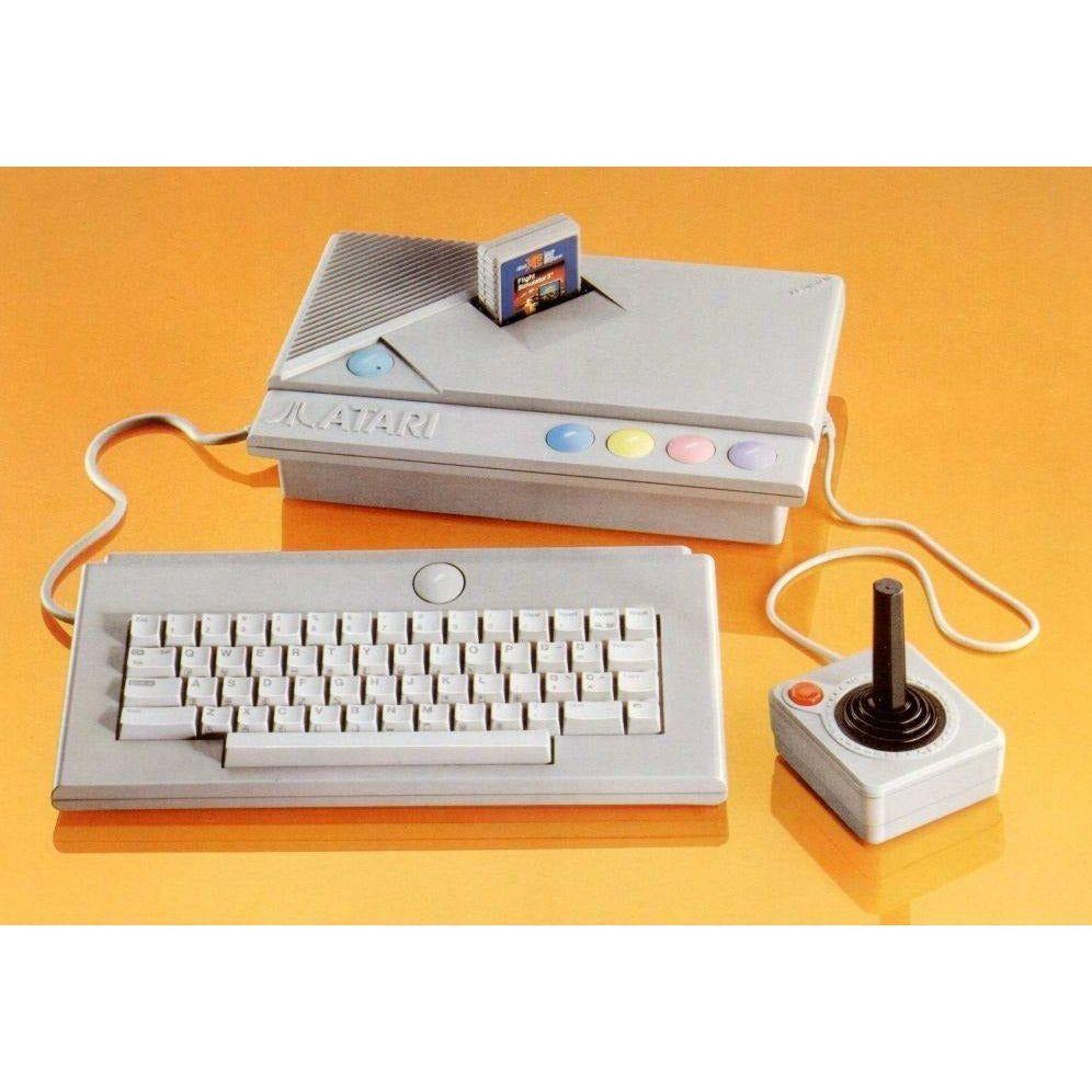 Atari XE Retro Gaming Console Bundle with Controllers - 90 Day Warranty - Perfect for Classic Arcade & Home Entertainment Gaming