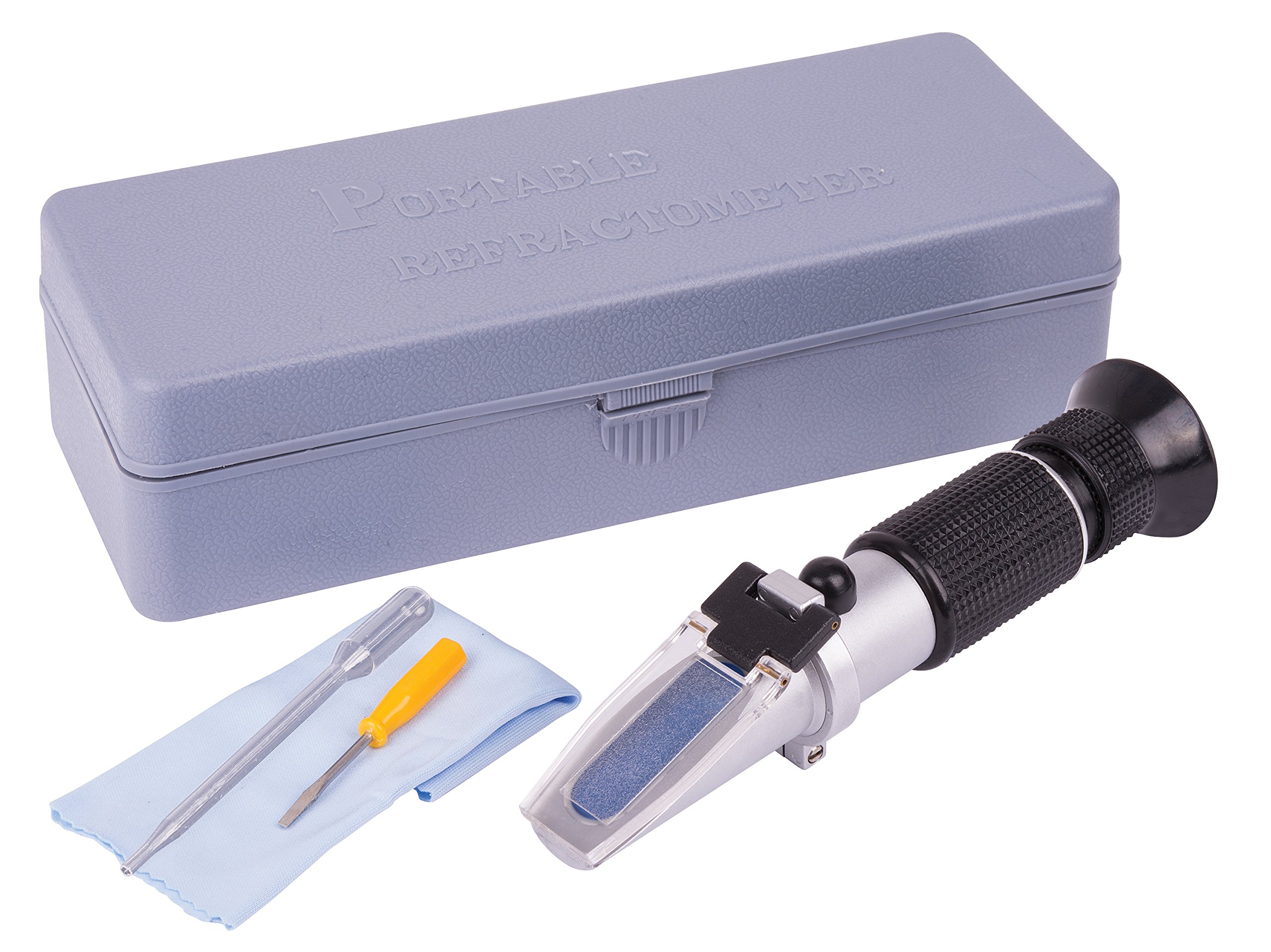 REED Instruments R9700 Digital Battery Coolant & Glycol Refractometer with Automatic Temperature Compensation (ATC) - for Automotive, HVAC, and Industrial Applications