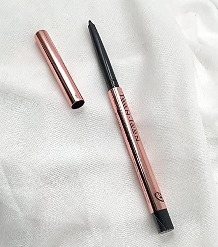 Chubs Smudge Proof Waterproof Black Gel Kajal Eyeliner - Long Lasting Eye Makeup for Waterline & Winged Looks | Perfect for Daily Wear, Parties & Special Occasions