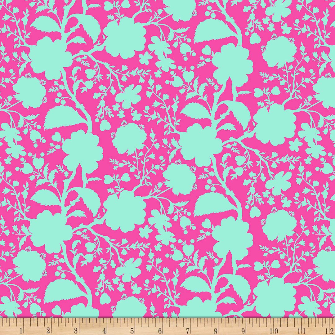 Tula Pink Tula's True Colors Wildfire Azalea Fabric by the Yard - Premium Cotton Quilting Material for DIY Crafts, Quilts & Home Decor Projects