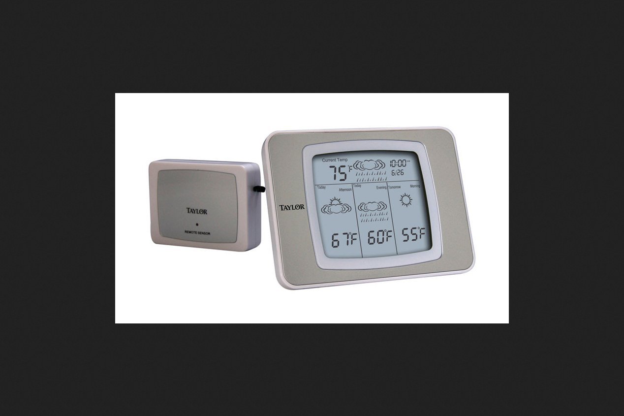 Today's Weather Deluxe Daily Forecaster - Accurate Digital Weather Station for Home & Office | Perfect for Travel Planning, Gardening & Outdoor Activities