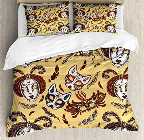 Mustard Brown White