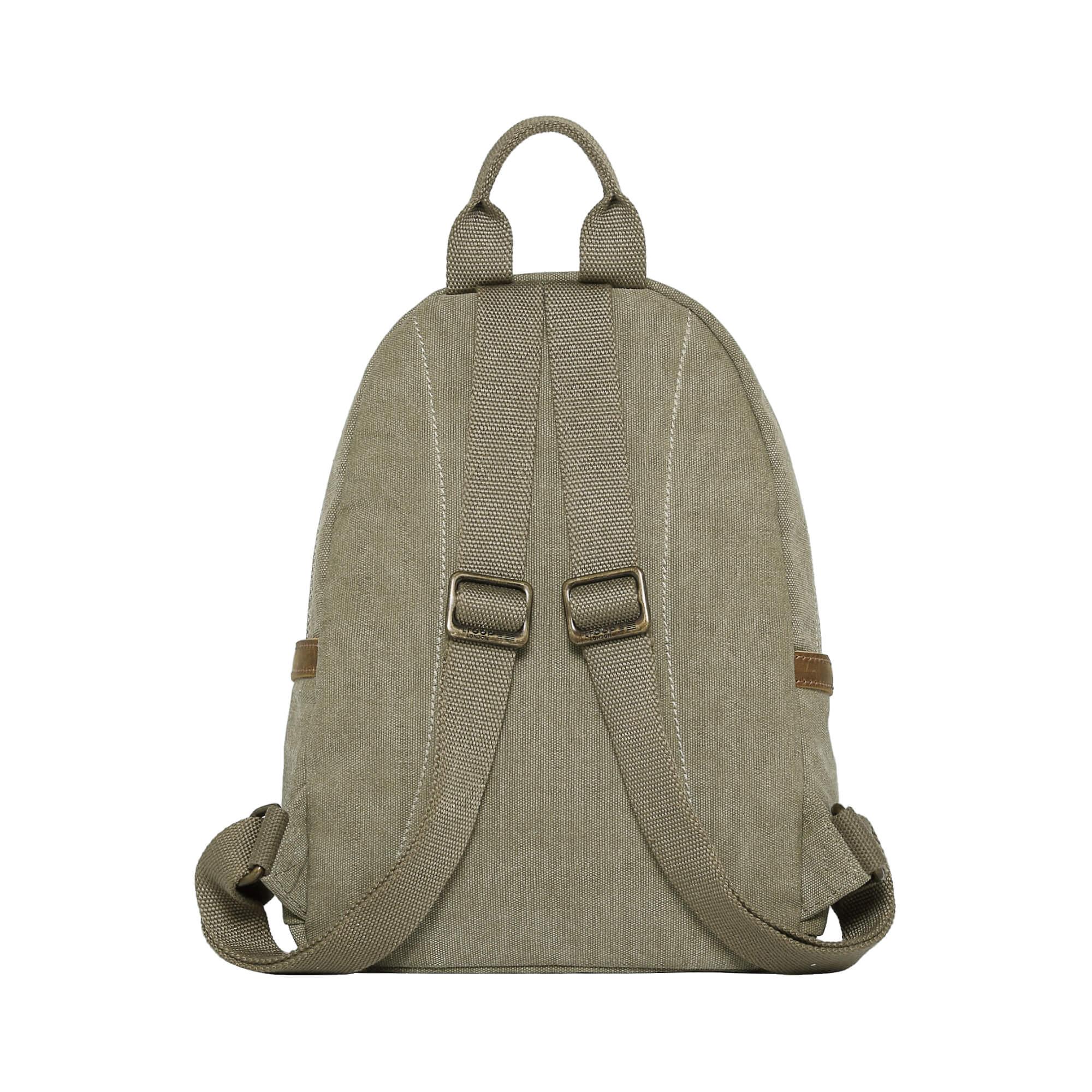 TRP0255 Troop London Classic Canvas Backpack Small - Durable School & Travel Backpack for Men & Women - Perfect for College, Commuting & Outdoor Adventures